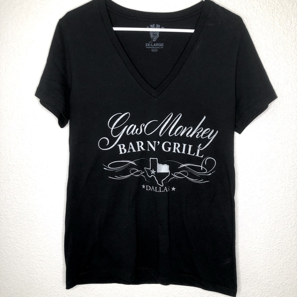 Gas Monkey Bar n Grill women’s t-shirt Black
